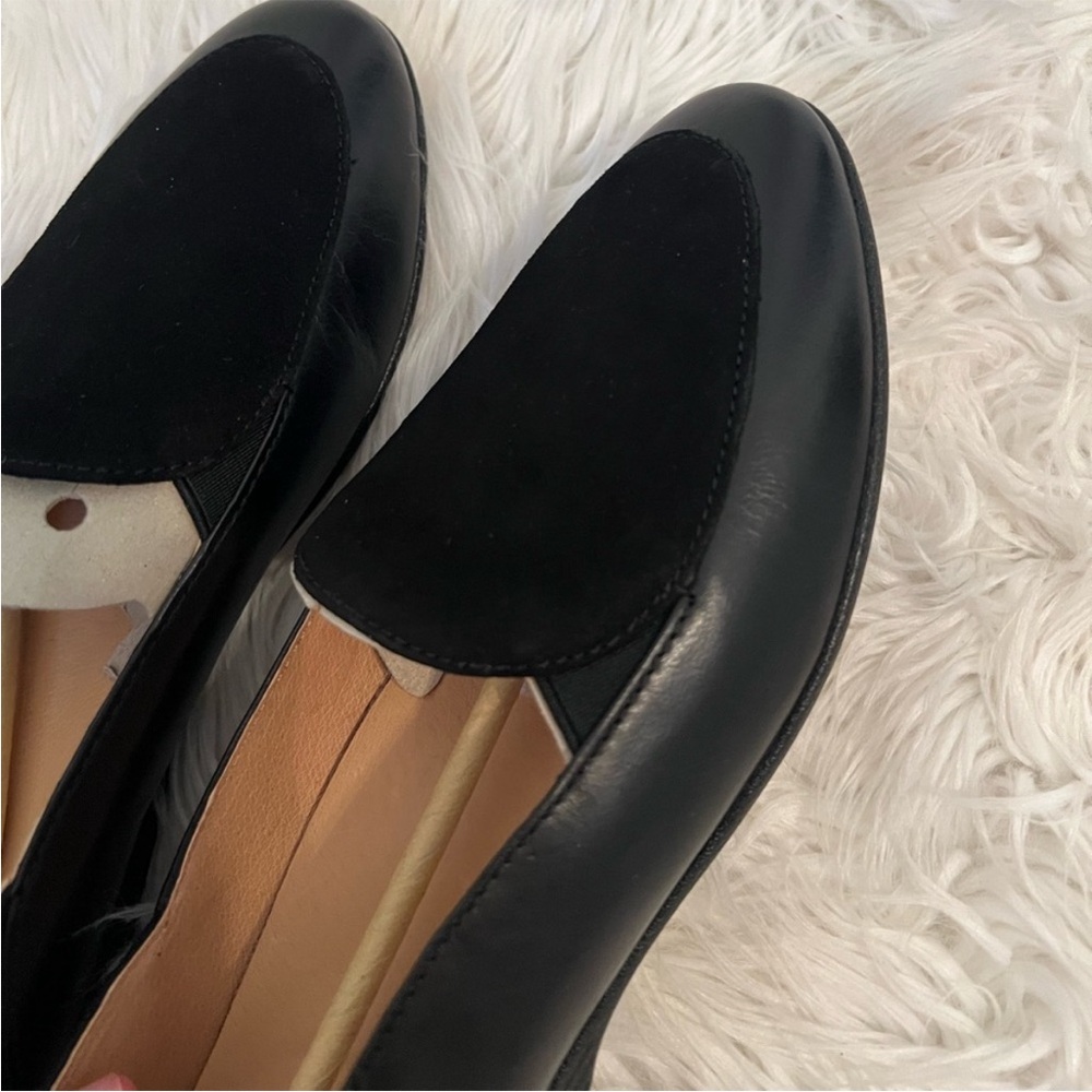 Dansko Black Lace Glazed kid leather loafters - Picture 9 of 13
